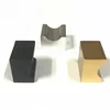 Solid Aluminium Extruded Products Oxidized Matt Black Cabinet Furniture Accessories Pull Knob