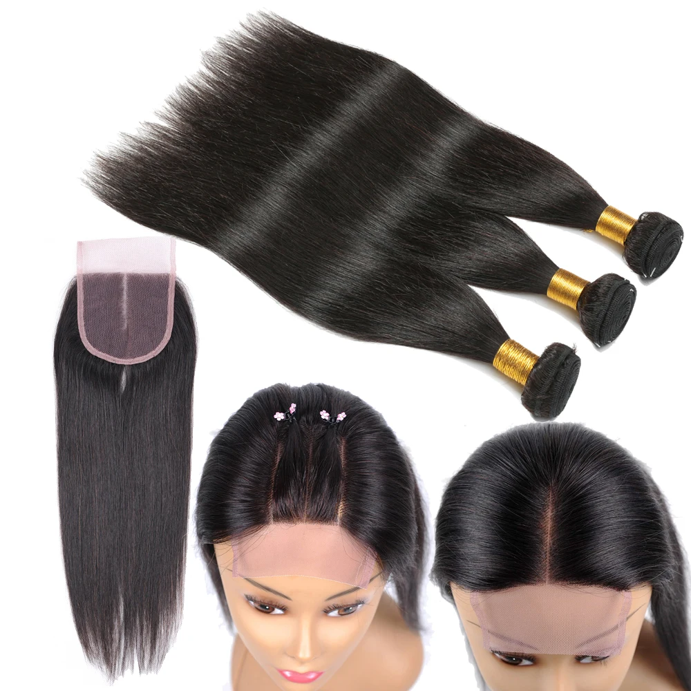 Brazilian Virgin Cuticle Aligned Hair 9A Grade Remy Human Hair Extension No Tangle No Shedding