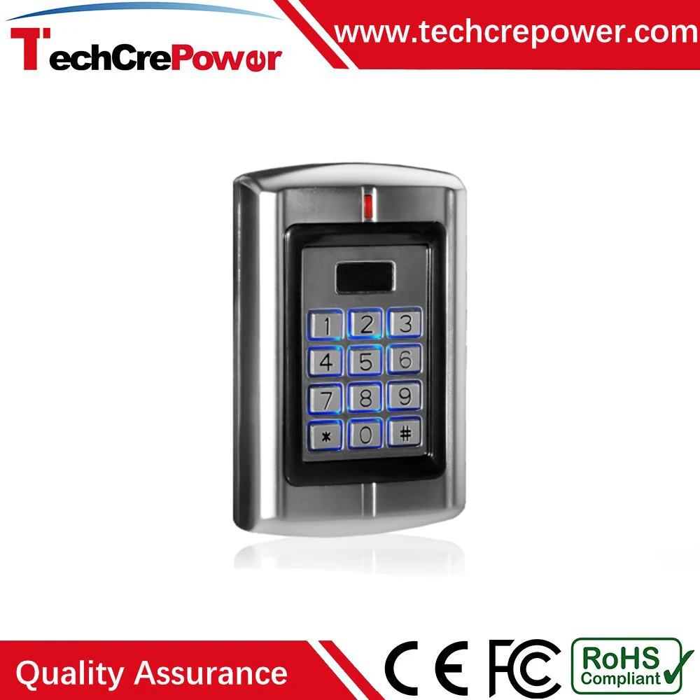 BC2000 Metal PIN Standalone Keypad Access Control - 1000 Users