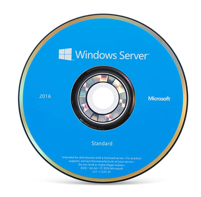 

Original Microsoft Windows Server Standard 2016 64 bits software OEM Package with original Key from Microsoft Certified Partner