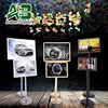 Outdoor Menu Display sign Board Stand a4 a3 Message Stand Snap Frame