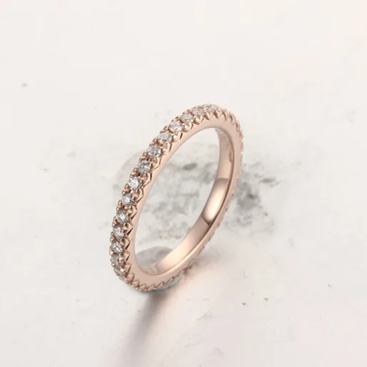 

14k Rose Gold Lab Diamond Jewelry Engagement Wedding Custom Ring for Men and Women