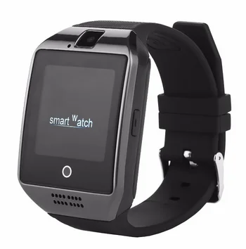 

Cheap wholesale reloj inteligente q18 smart watch with Spanish language_HL1476, Black;silver;white