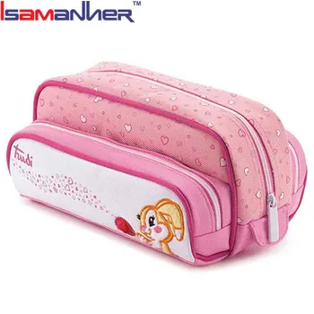 large pencil case with compartments