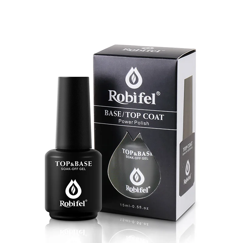 

OEM private label professional soak off uv nail gel polish clear base coat top coat