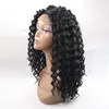 cheap synthetic lace front wigs brazilian tight curly hair