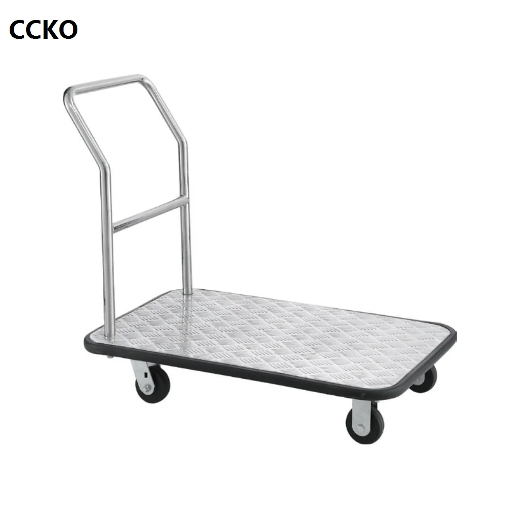 Foldable Four-wheel Hand Cart/ Hand Truck/ Hand Buggy - Buy Hand Pull