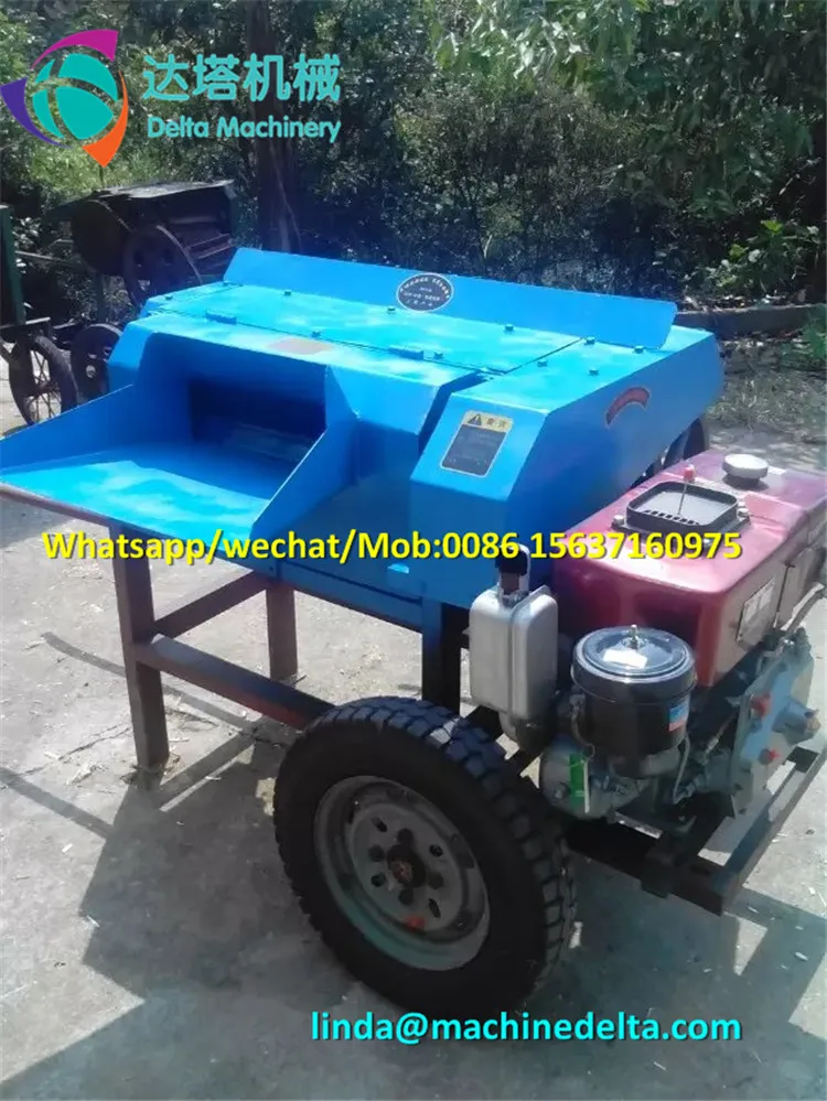 details of hemp/jute decorticator machine