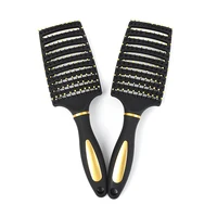 

Italy styling curved vent hair brush curly ladies hair brush