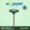 main solar powered electric mole trap with CE RoHs