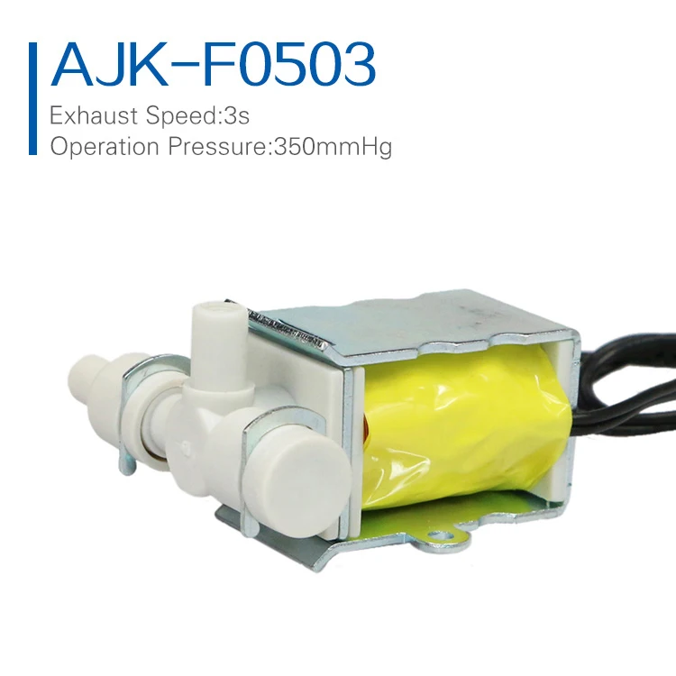 DC 24V 12v miniature high pressure electric 3 Way Connect Mini Solenoid Air Valve