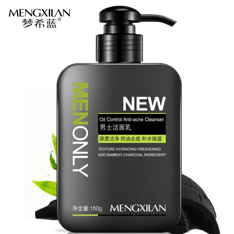 

Deep moisturizing face fresh cleanser cream for men cleaning foam
