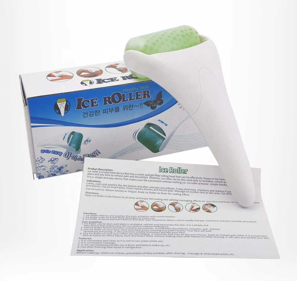 automatic ice lift massager face lifting roller korea ice roller plastic  ice roller