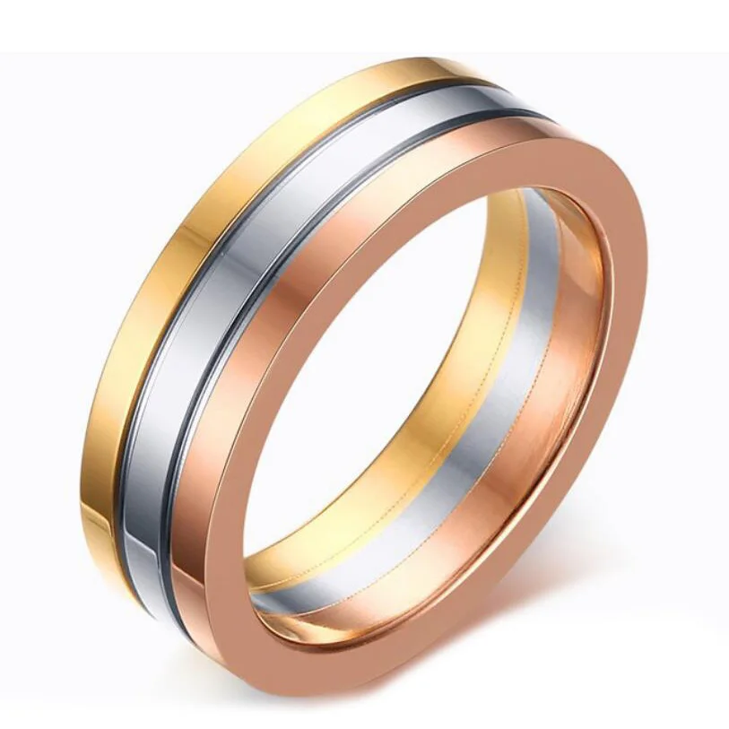 

Customize Color Ring With 316L Stainless Steel Jewelry rings gift for women men