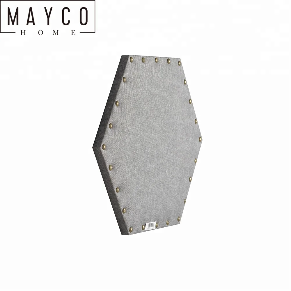 
Mayco Fancy Design Hexagon Wall Mounted Bulletin Board 