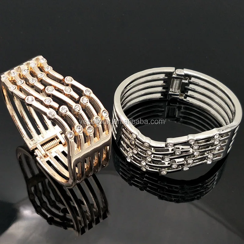 

costume gold bangle statement wide gold fashion bangle