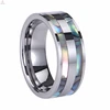 New Arrival Fashion Trading Personalized Tungsten Silver Ring for Men