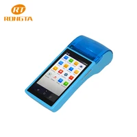 

Handhold mobile android pos terminal-barcode label printer -scan POS machine