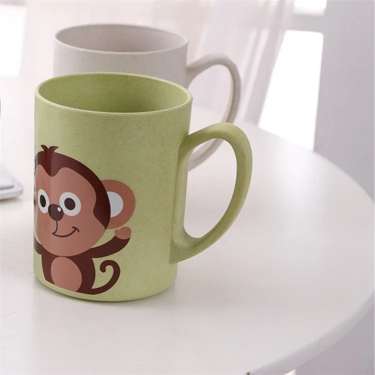 High Quality Healthy Wheat Straw Custom Water Bottle