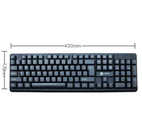 

K13 Standard USB 104 Keys Wired Keyboard home office gamer teclado for desktop PC Laptop chocolate gaming keyboard