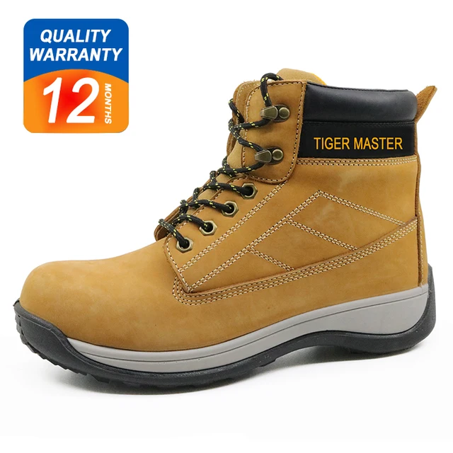 yellow safety boots