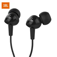 

Original JBL C100SI Universal Earphone 3.5mm Plug In-Ear Wired Headphones with Mic One Button Remote
