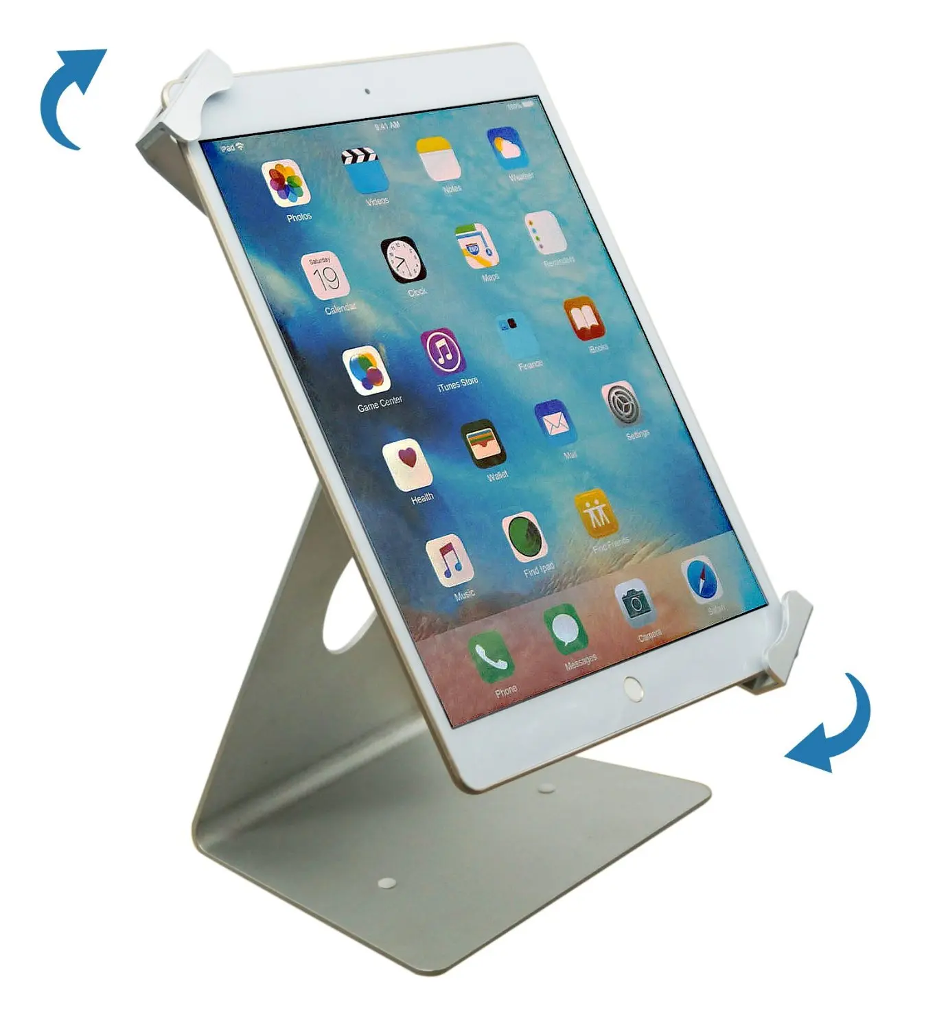 Холдер POS. IPAD POS Holder. Tablet desktop Stand. Антиугонные стойки для планшетов детские.