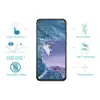 For Moto one vision Tempered Glass Screen Protector, Full Coverage Edge to Edge Screen Protector with 3D Touch, 9H, Bubble Free
