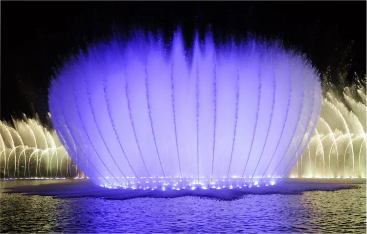 批发跳舞旋转数字 3d 喷泉喷嘴与 dmx 信号