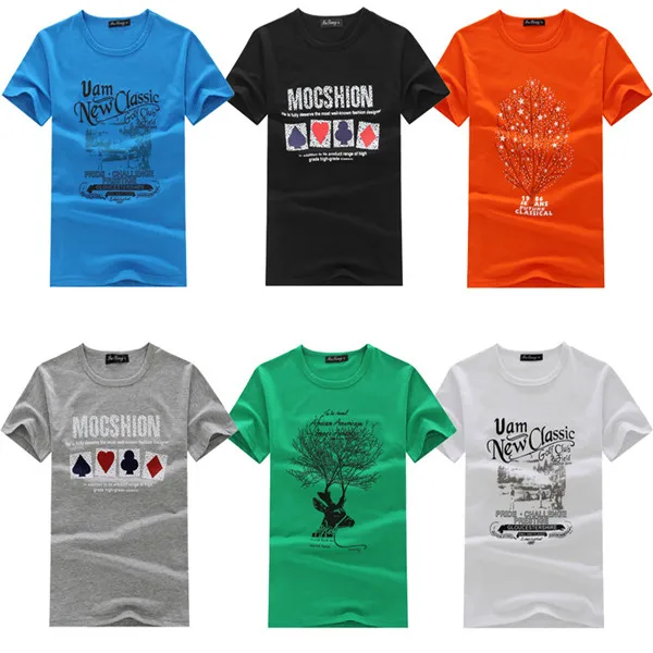 Soft Cotton Tshirt Printing With Your Own Design - Buy Tshirt Printing ...