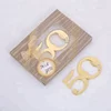 Ywbeyond Event and Party Guest Favors of 50th Design Golden bottle opener for wedding Anniversary and Birthday gifts