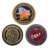 Embroidered USMC Badge US Marine Corps Patch Emblem Badge Military USA NAVY Navy SEALs Team Morale Patches with Hook Loop STOCK