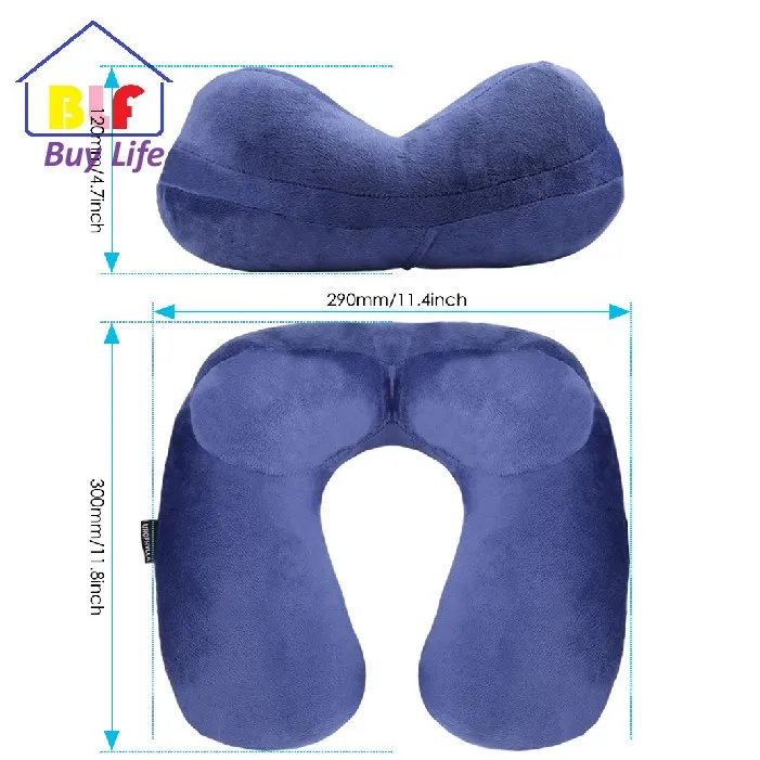Inflatable U-Pillow Travel Pillow main image 0