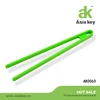 Easy To Clean Heat-Resistant Apple Green Food Tongs Silicone Kichen Tongs