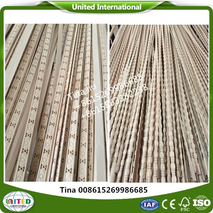 wood carve flower moulding wall decoration moulding