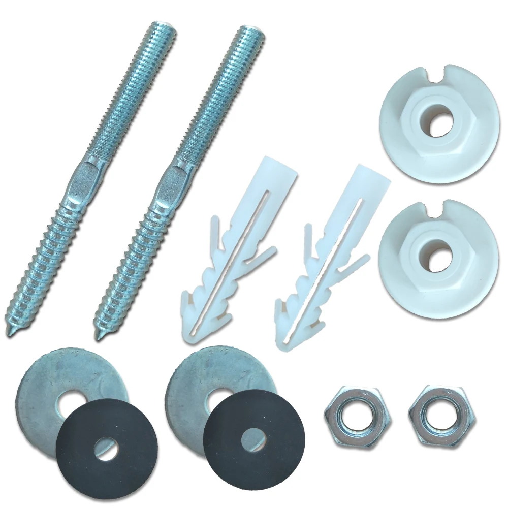 Bathroom Sanitary Wall Mounted Basin Sink Fixing Kit M10 X 120 Mm Solid