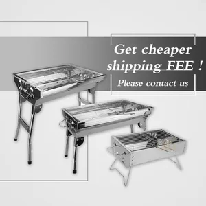 Image of Best selling folding BBQ outdoor stainless steel inox barbecue grill
