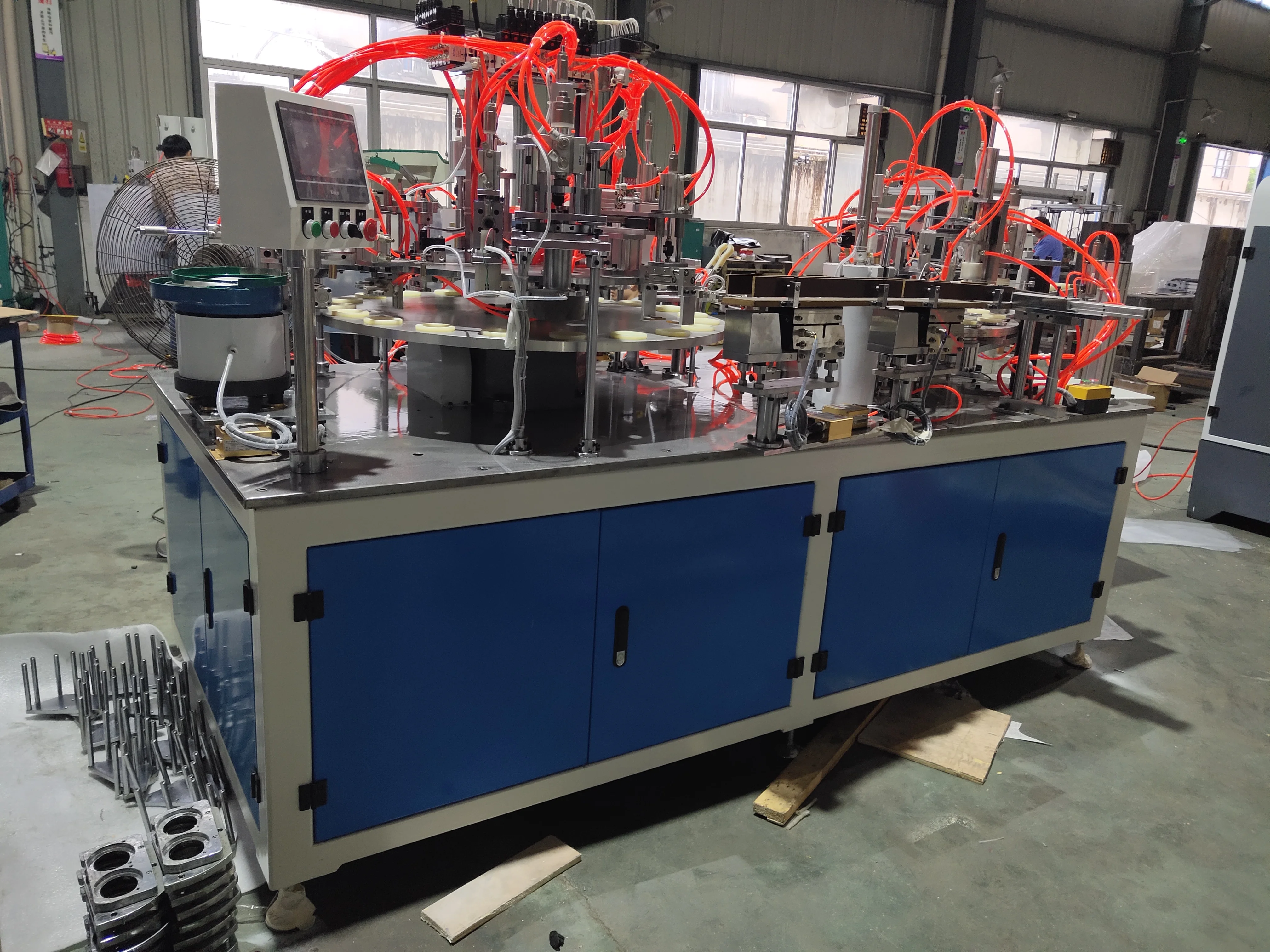 
automatic led bulb assembly machine from tiema automation 