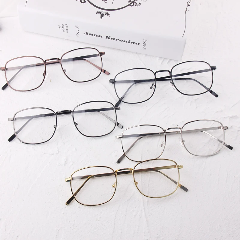 

Factory sale Custom color and logo metal full-frame optical glasses, Optical frame
