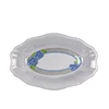 Wedding Silver Coat Plastic Party Plate