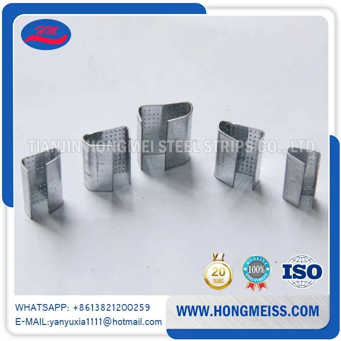 Buckles Metal Packing Clip for plastic strapping