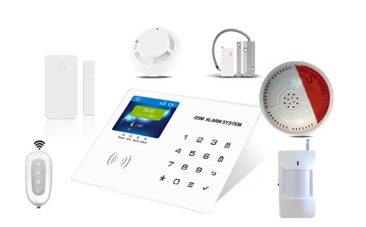 Mobile Call Manual Gsm Smart Home Security Alarm System With Relay ...