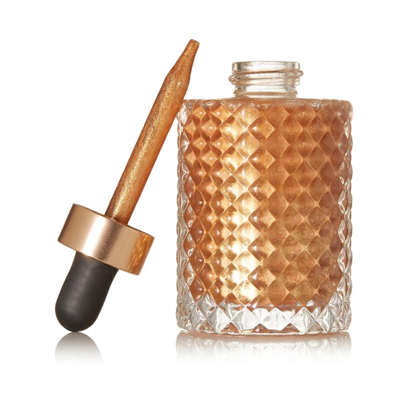 private label frangipani goddess shimmer body oil