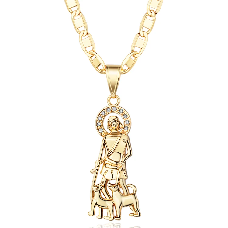 wholesale custom alloy hiphop cheap mens 18k gold plated pendant, 18k gold;rose gold;champaign gold