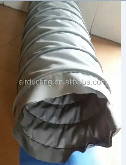 
600 DEG.C High Temperature Flexible air Ducting hose 