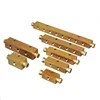 CNC Machine milling brass gold plate vehicle lubrication grease nipple fittings