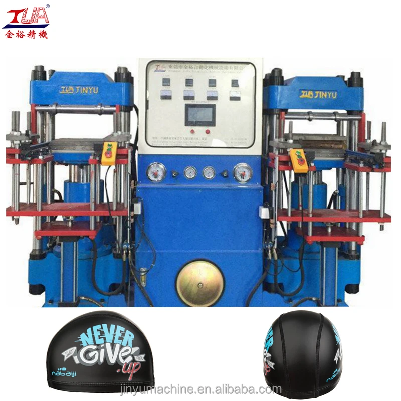 Automatic Silicone Print Mesh Swim Cap Molding Machine