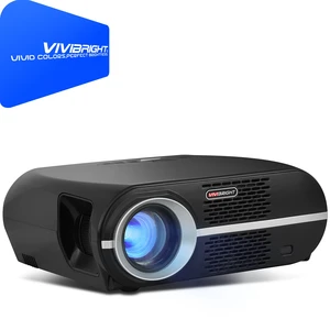 VIVIBRIGHT GP100 LED Projector HD USB AV Connectivity
