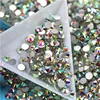 China best quality flat back crystal non hot fix AB rhinestone