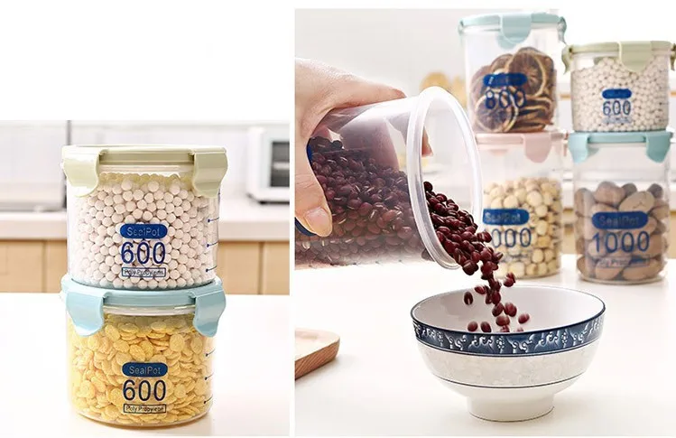 Freshness Preservation Seal Pot Various Size Food Storage Container Custom